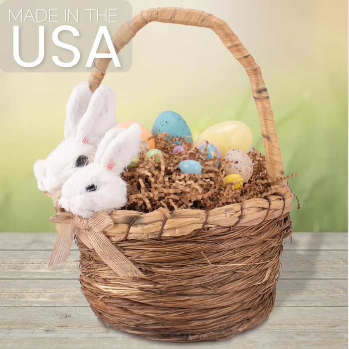 MagicWater Crinkle Cut Paper for Gift Baskets - 10LB Kraft - Perfect for Shredded Paper Filler, Basket Filler, Gift Boxes, Bridesmaid Gifts, Christmas Stuffers & More - Ideal for All Occasions