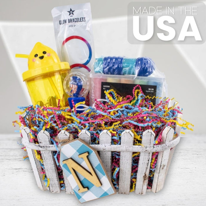 MagicWater Crinkle Cut Paper for Gift Baskets - 1/2 LB - Fiesta Blend - Perfect for Shredded Paper Filler,Basket Filler,Gift Boxes, Bridesmaid Gifts, Halloween Stuffers - Ideal for All Occasions