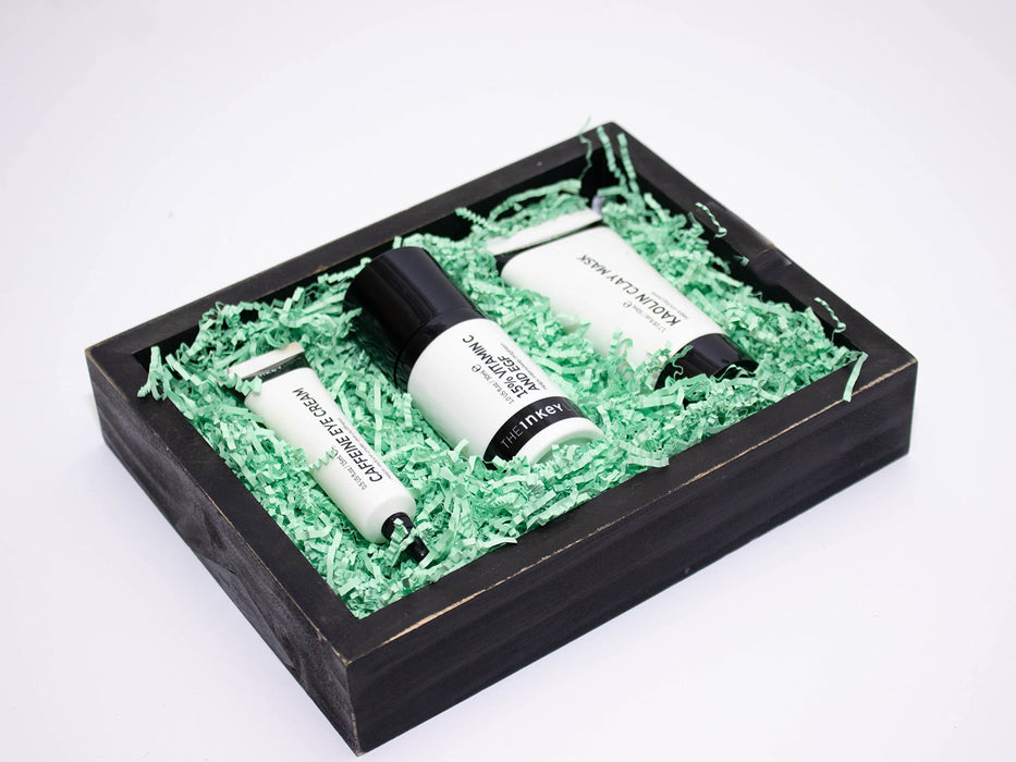 MagicWater Supply - 1 LB - Mint Green - Soft & Thin Crinkle Cut Paper Shred Filler great for Gift Wrapping, Basket Filling, Birthdays, Weddings, Anniversaries, Valentines Day, and other occasions