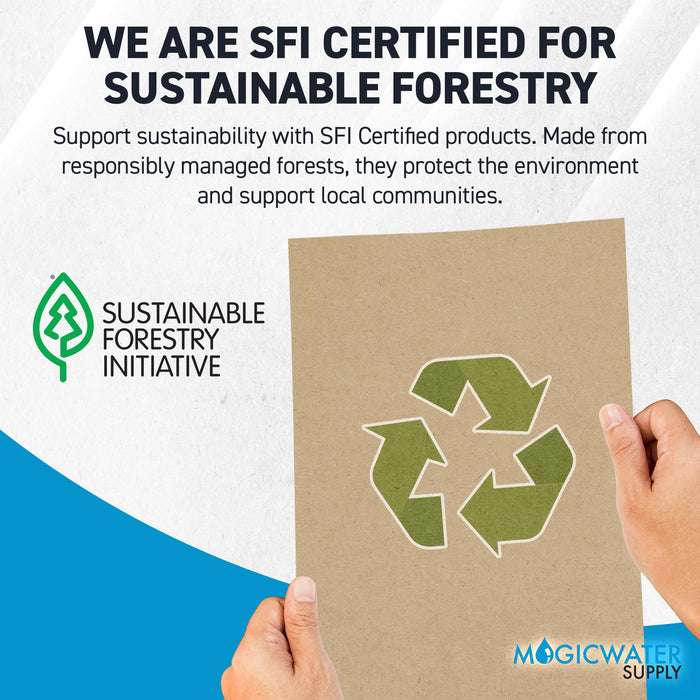 MagicWater Chipboard Sheet for DIY Projects - 11x17 Inch - 10 Pack - 30 pt - Heavy Duty Kraft (0.030 Inch Thick) Paperboard, For Scrapbooking, Books, Picture Frame Backing, Arts Project & Crafts