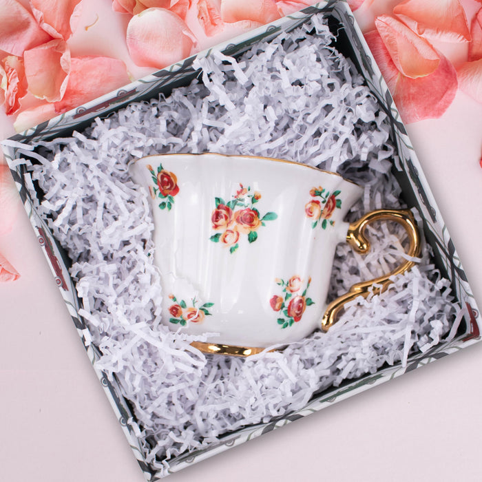 MagicWater Supply - 5 oz - White - Soft & Thin Crinkle Cut Paper Shred Filler great for Gift Wrapping, Basket Filling, Birthdays, Weddings, Anniversaries, Valentines Day, and other occasions