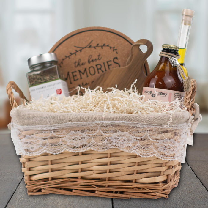 MagicWater Supply - 1 LB - Cream - Soft & Thin Crinkle Cut Paper Shred Filler great for Gift Wrapping, Basket Filling, Birthdays, Weddings, Anniversaries, Valentines Day, and other occasions