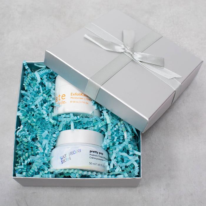 MagicWater Crinkle Cut Paper for Gift Baskets - 1LB Diamond Pastel Blue - Perfect for Shredded Paper Filler, Basket Filler, Gift Boxes, Bridesmaid Gifts, Christmas Stuffers & More Occasions