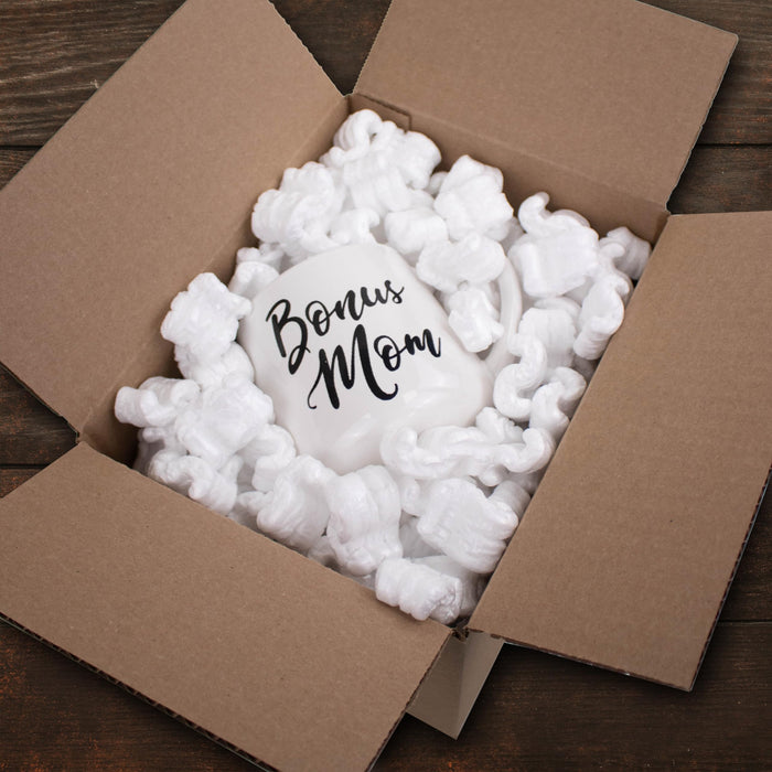 Magicwater Supply - .25 Cu Ft - White Packing Peanuts - Anti-Static S Shaped Cushion for Shipping, Void Filling & Storage - Protect Your Goods
