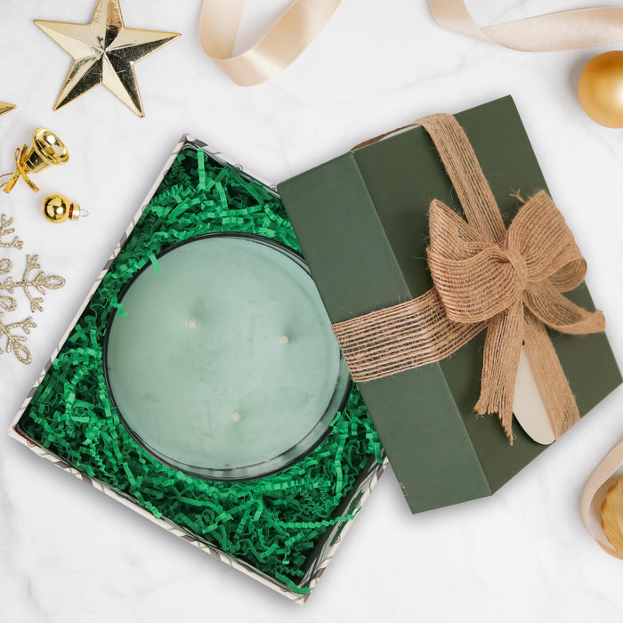MagicWater Supply - 2 oz - Green - Soft & Thin Crinkle Cut Paper Shred Filler great for Gift Wrapping, Basket Filling, Birthdays, Weddings, Anniversaries, Valentines Day, and other occasions
