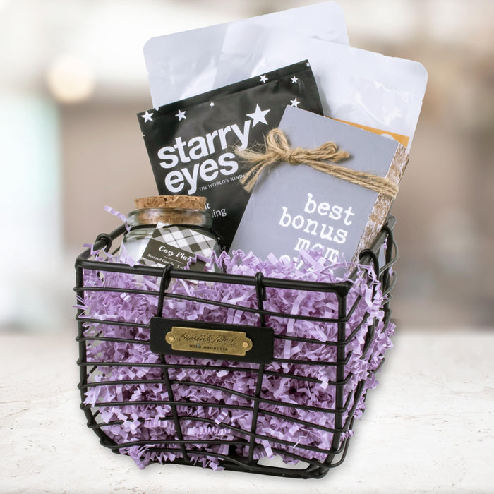 MagicWater Crinkle Cut Paper for Gift Baskets - 5 oz - Lavender - Perfect for Shredded Paper Filler, Basket Filler, Gift Boxes, Bridesmaid Gifts, Christmas Stuffers & More - Ideal for All Occasions