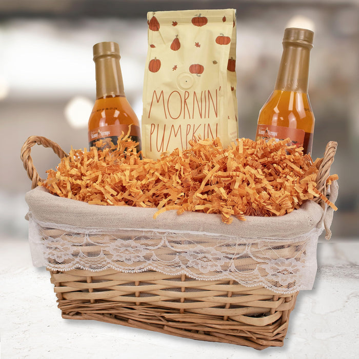 MagicWater Crinkle Cut Paper for Gift Baskets - 5 oz - Yellow Orange - Perfect for Shredded Paper Filler, Basket Filler, Gift Boxes, Bridesmaid Gifts, Christmas Stuffers & More - For All Occasions