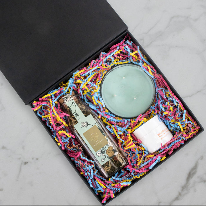 MagicWater Crinkle Cut Paper for Gift Baskets - 1/2 LB - Fiesta Blend - Perfect for Shredded Paper Filler,Basket Filler,Gift Boxes, Bridesmaid Gifts, Halloween Stuffers - Ideal for All Occasions