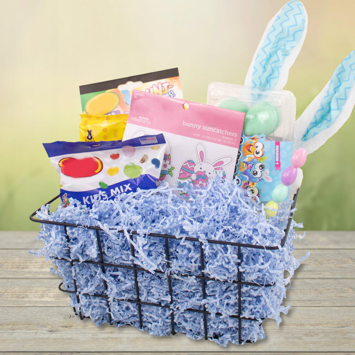 MagicWater Supply - 2 oz - Baby Blue - Soft & Thin Crinkle Cut Paper Shred Filler great for Gift Wrapping, Basket Filling, Birthdays, Weddings, Anniversaries, Valentines Day, and other occasions