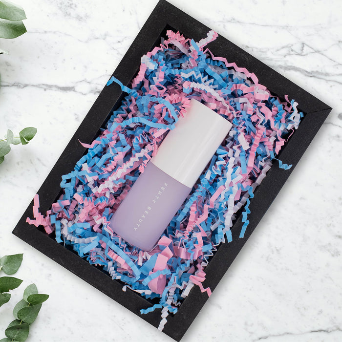 MagicWater Crinkle Cut Paper for Gift Baskets - 2 Oz - Baby Blend - Perfect for Shredded Paper Filler, Basket Filler, Gift Boxes, Bridesmaid Gifts, Christmas Stuffers & More - Ideal for All Occasions