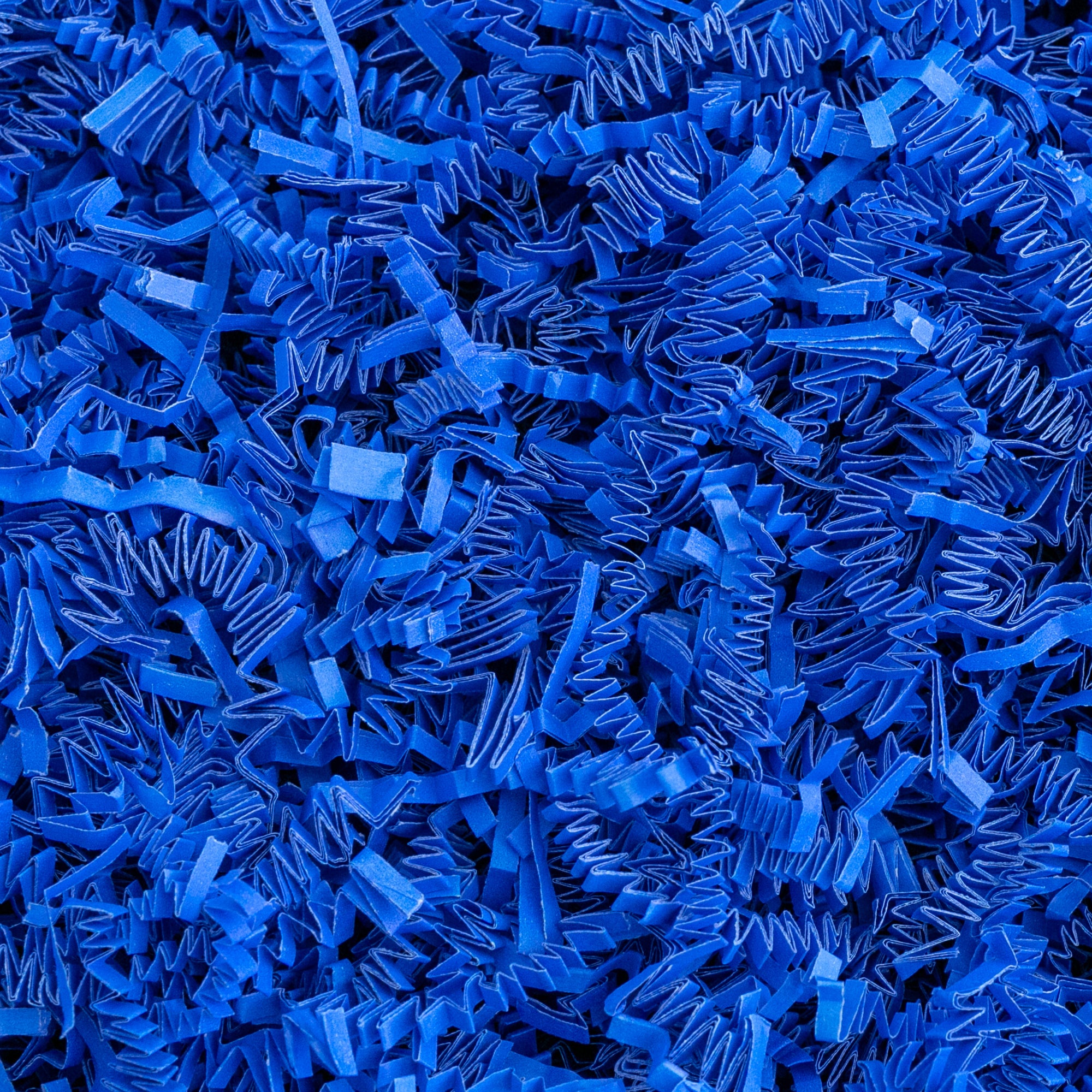 Crinkle Cut Paper Shred Filler (2 LB) for Gift Wrapping & Basket Filling - Sky Blue