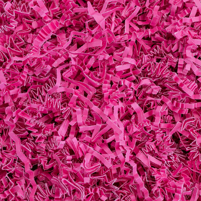 Crinkle Cut Paper Shred Filler (4oz) for Gift Wrapping & Basket Filling - Pink| MagicWater Supply