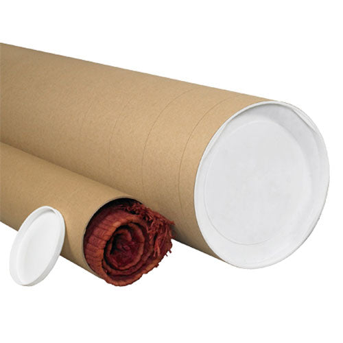 Mailing Tubes with Caps, 3 inch x 36 inch (10 Pack)