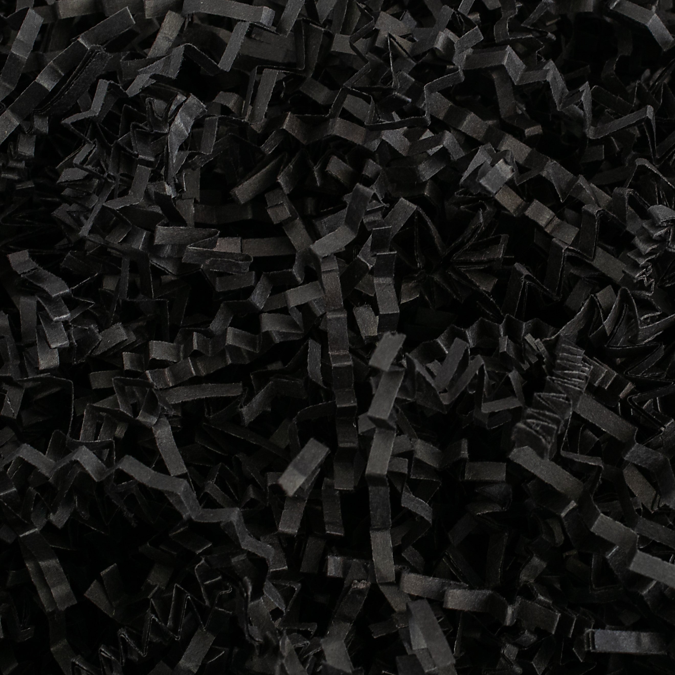 MagicWater Supply Crinkle Cut Paper Shred Filler (2 oz) for Gift Wrapping & Basket Filling - Black